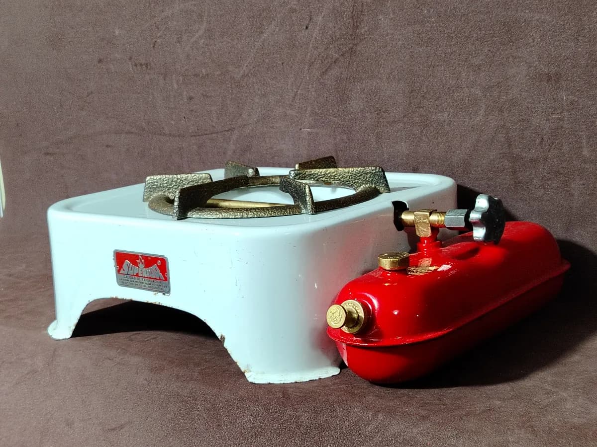 COCINETA VINTAGE A KEROSENE FUNCIONANDO AÑOS 80S ORIGINAL